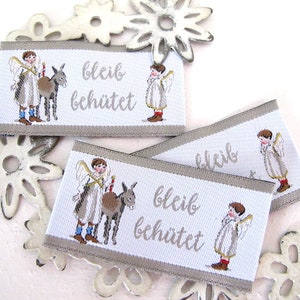 Woven label patches (0.80 EUR/piece) Daniela Drescher acufactum