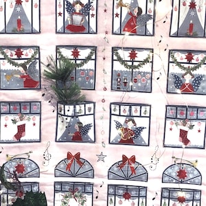 acufactum Adventskalender Musikhaus Panel zum selber nähen