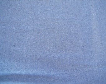 Fabric plain blue