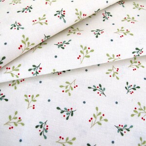 Christmas patchwork fabric image 4