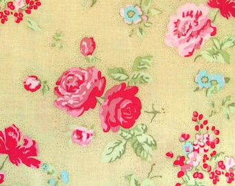 Fabric roses pink