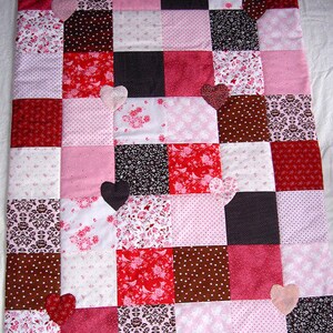 Sewing instructions DIY baby blanket children's blanket image 5