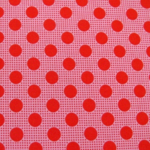 Tilda fabric dots red image 1