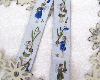 Web ribbon spring elves (3.95 EUR/meter) Daniela Drescher