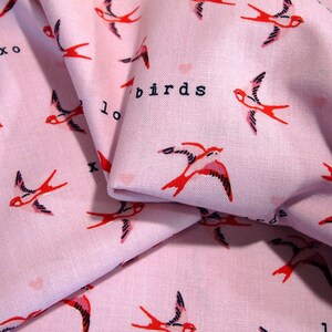 Fabric swallows image 4