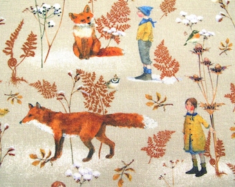 acufactum Daniela Drescher fabric foxes children