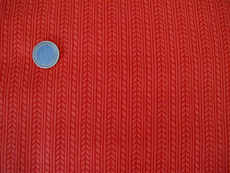 Orange fabric image 2