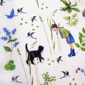 Daniela Drescher fabric acufactum children girls cat