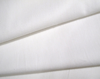 Pure white cotton