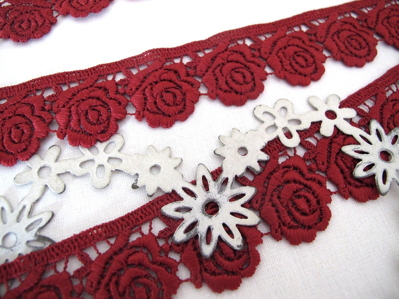 Lace flowers 5.80 EUR/meter image 3