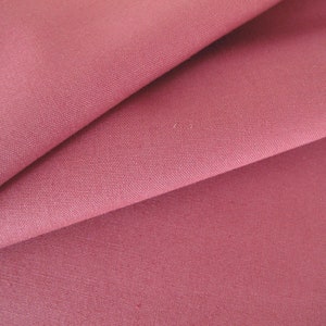 Tilda stof effen roos Basic