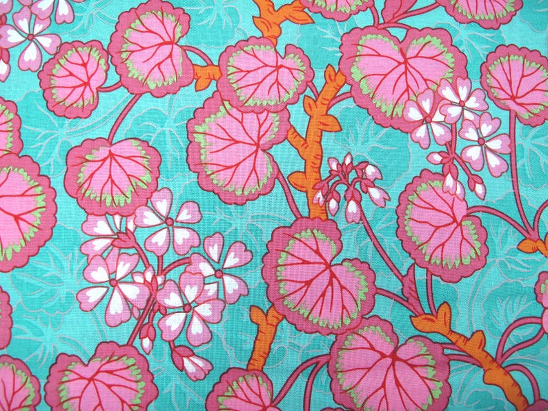 Fabric Kaffe Fassett Geraniums image 1