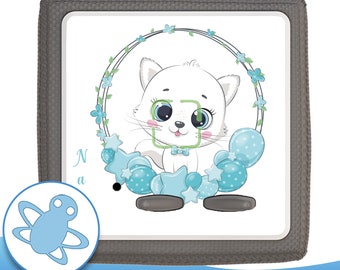 Kittie protective film for the Toniebox - Stickers to protect the Toniesbox Personalized with desired name - Without additional film