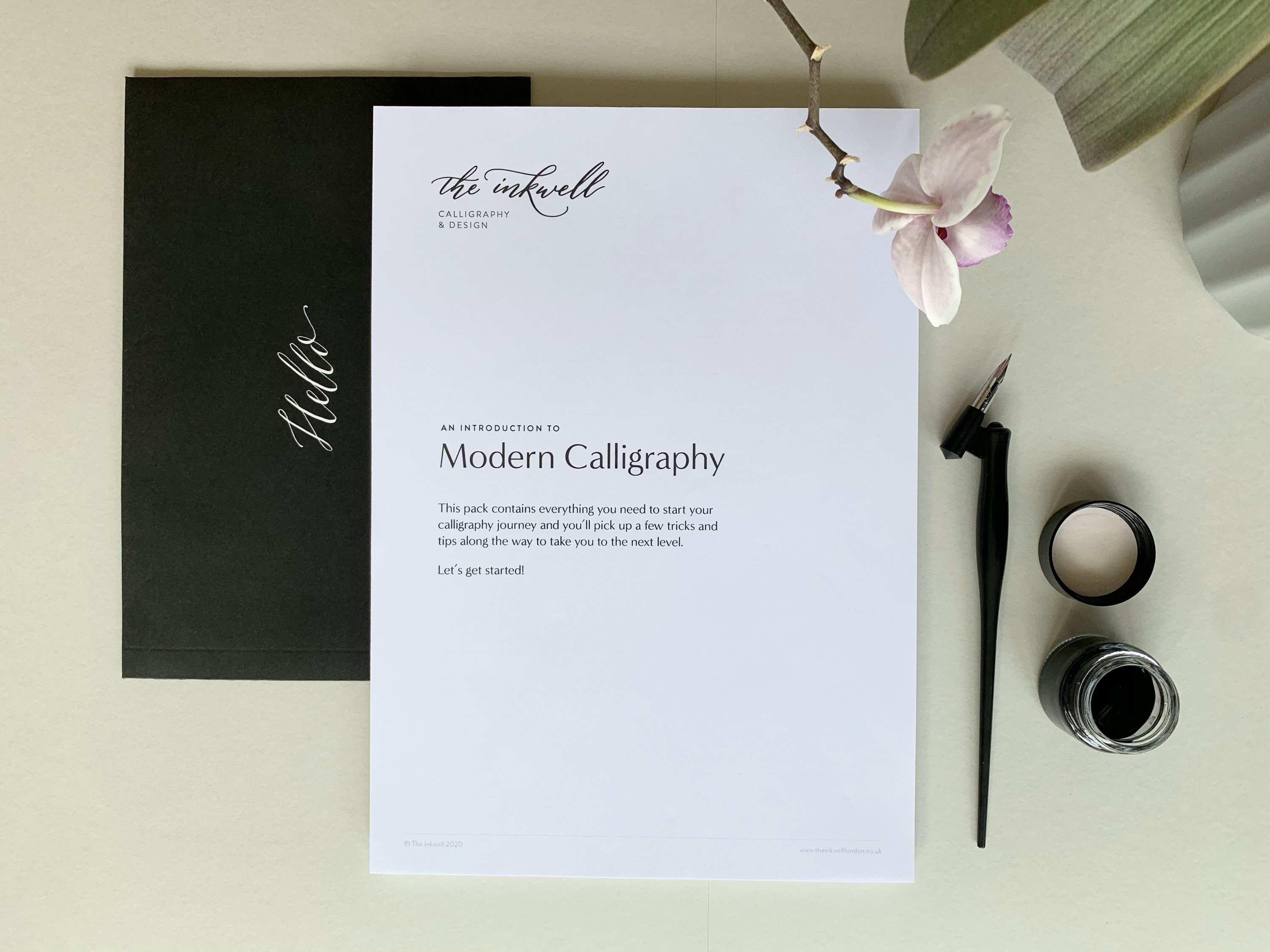 Beginners Modern Calligraphy Kit, Modern Calligraphy Kit, Calligraphy Gift,  Calligraphy, Hand Lettering, Learning Modern Calligraphy 