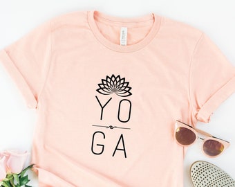 Yoga T Shirt, Flower Of Life Shirt, Yoga Clothes, Yoga Sweatshirt, Yoga Art Shirt, Gift For Her, Yoga Gifts, Yoga Graphic Tees, Yoga Shorts