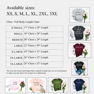 Little One Ddlg Shirt, - Super Soft 100% Cotton T-shirt With Short Sleeves and Crew Neckline - Sizing Chart