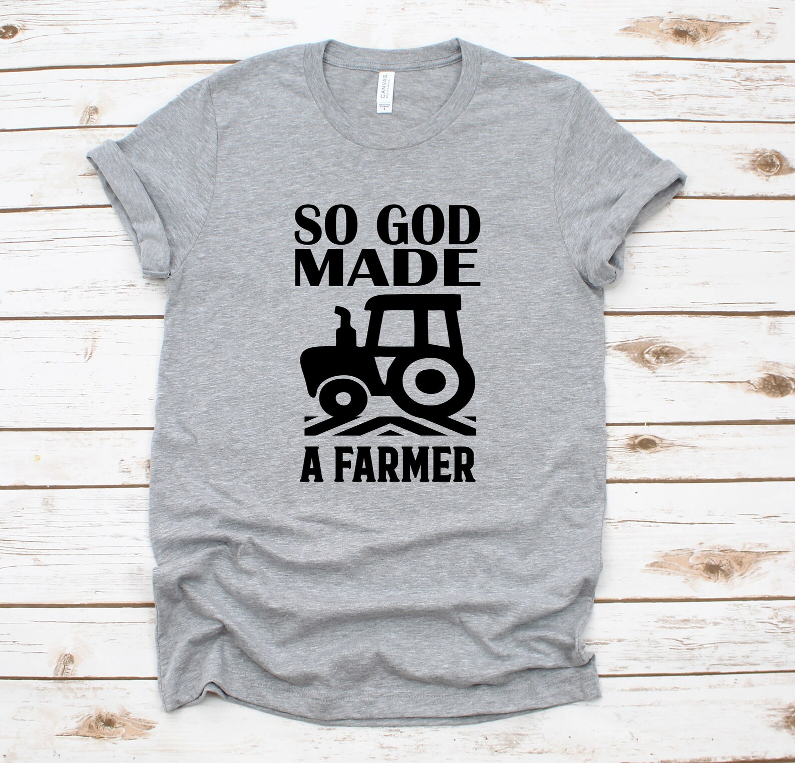 So God Made A Farmer Shirt, Made A Farmer Shirt, Patriotic Shirt, Farm