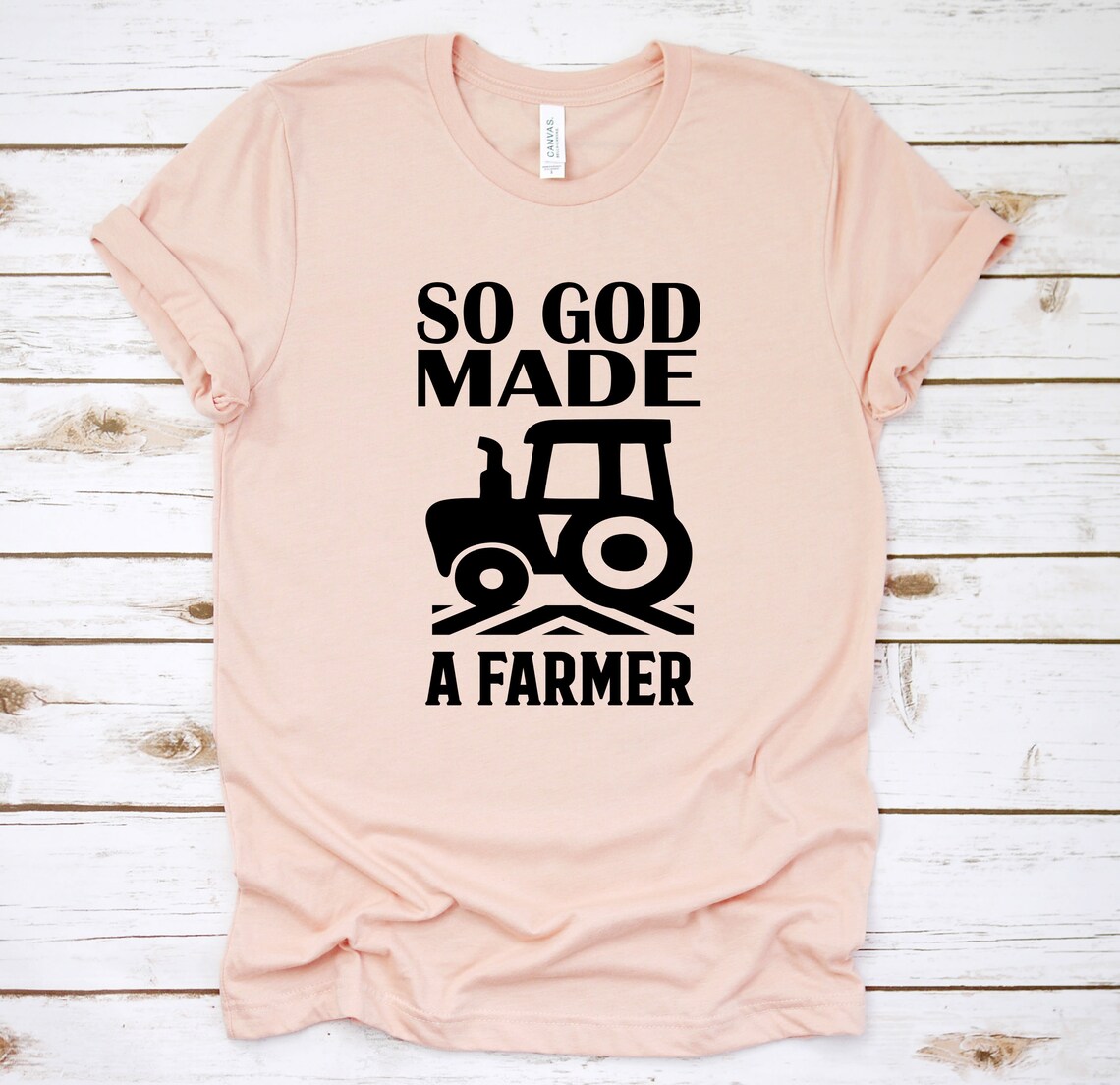 So God Made A Farmer Shirt, Made A Farmer Shirt, Patriotic Shirt, Farm ...