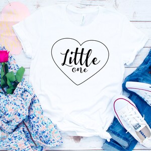 Little One Ddlg Shirt, - Super Soft 100% Cotton T-shirt With Short Sleeves and Crew Neckline in White Color. Available sizes: XS, S, M, L, XL, 2XL, 3XL*.