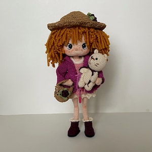 Crochet doll, Amigurumi doll, art doll, collector&#39;s doll, crochet doll, doll, amigurumi, accessory doll, gift doll, handcraft