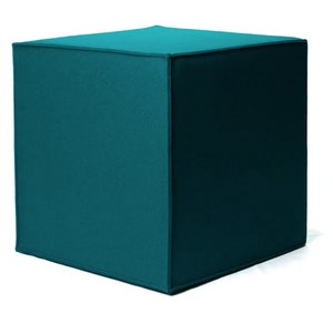Seat cube made of 100% wool 40x40cm