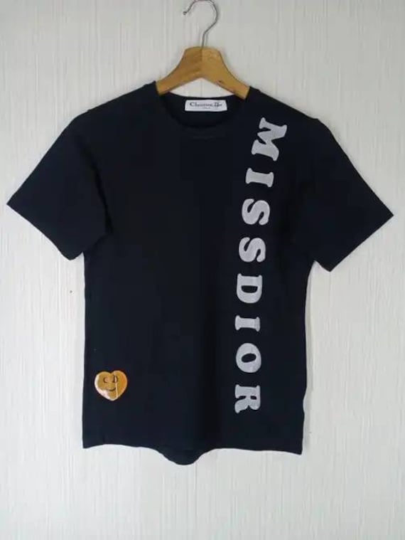 Rare!!! Vintage Christian Dior Missdior Big Logo Tshirt - Etsy