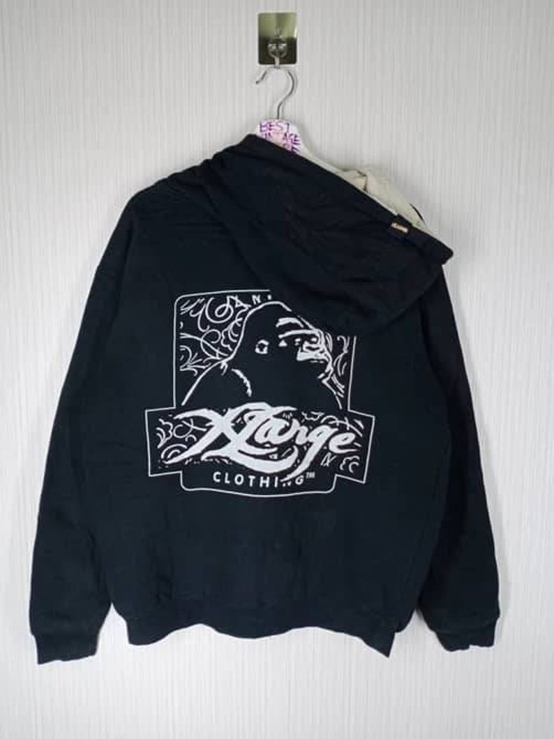 Rare!!! Vintage 90s X-LARGE Clothing Los Angeles Big Logo Hoodie Rare!!! Vintage 90s X-LARGE Clothing Los Angeles Big Logo Hoodie