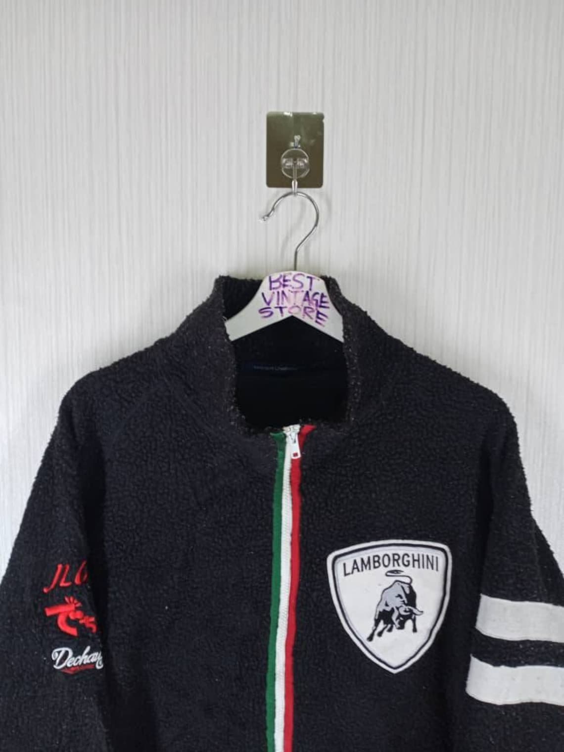 Vintage Lamborghini navy oversized top 🤍