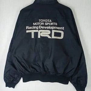Rare!!! Vintage 90s TRD Racing Development Bomber Jacket Size XL