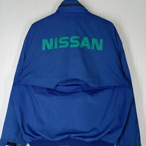 Rare!!! Vintage Nissan Racing Big Logo Jacket Size L