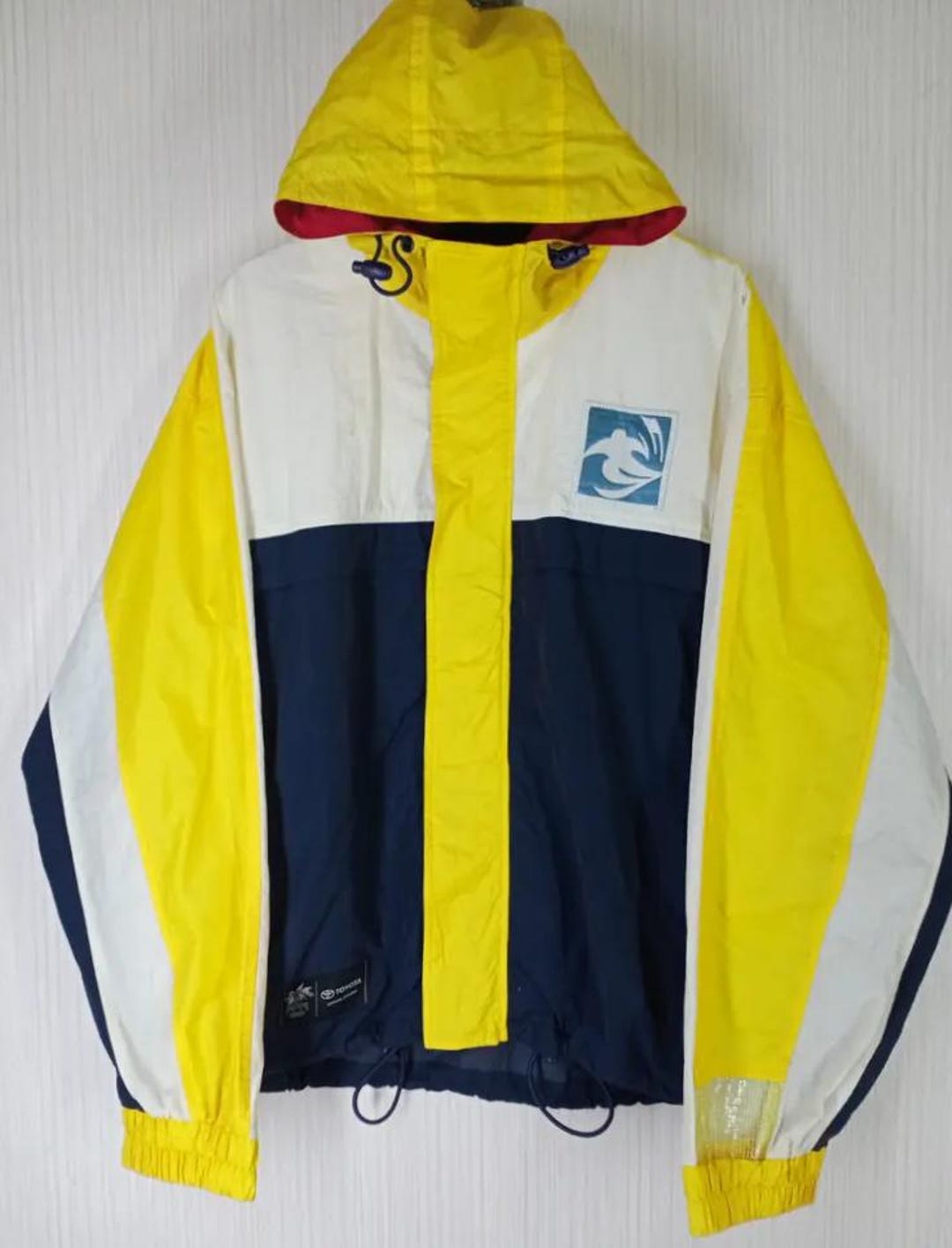 Rare Vintage Nagano 1998 Japan Olympic Toyota Sponsor Ski Hoodie