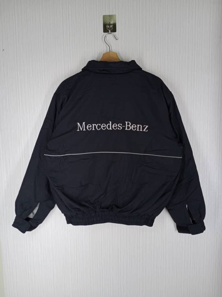   × Mercedes-Benz アウター RARE!!! Vintage Mercedes Benz Bomber Jacket Size M - Etsy