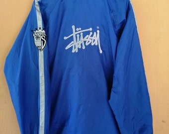 Vintage Stussy Zip Jacket Size Large - Etsy