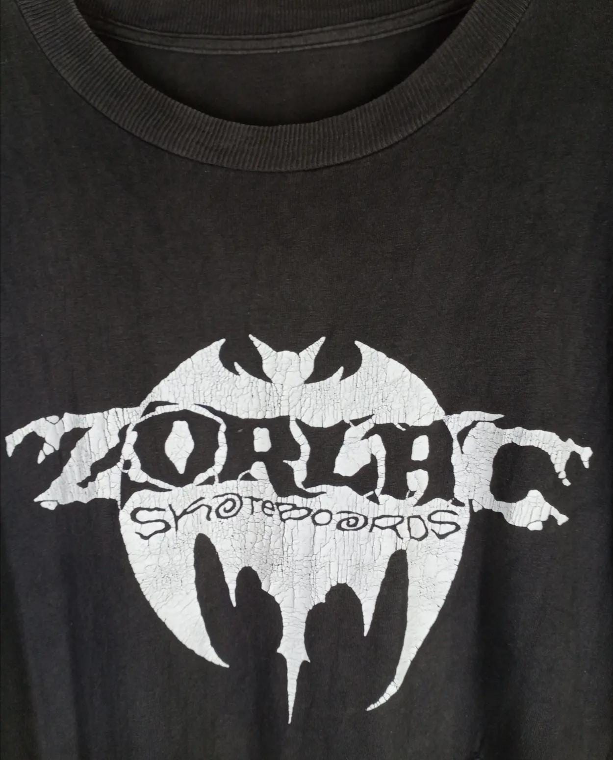 Vintage 80s Zorlac Skateboard T-shirt - Big Logo - Size XL - Etsy