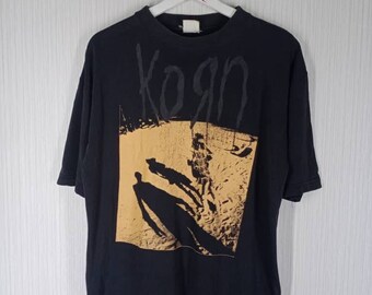 Rare !!! True Vintage Korn Self Title Album Tshirt Size M