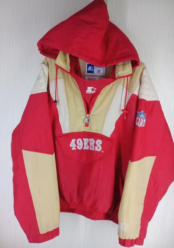Rare Vintage 90s San Francisco 49ers Starter NFL Big Logo Jacket