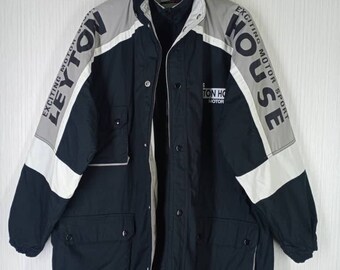 Leyton House Racing Team Light Jacket Sweater Full Zipper Medium