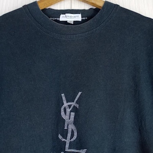 Yves Saint Laurent Sweatshirt - Etsy