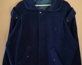 Rare!!! Vintage YSL Yves Saint Laurent Menswear Wool Jacket Size XXL