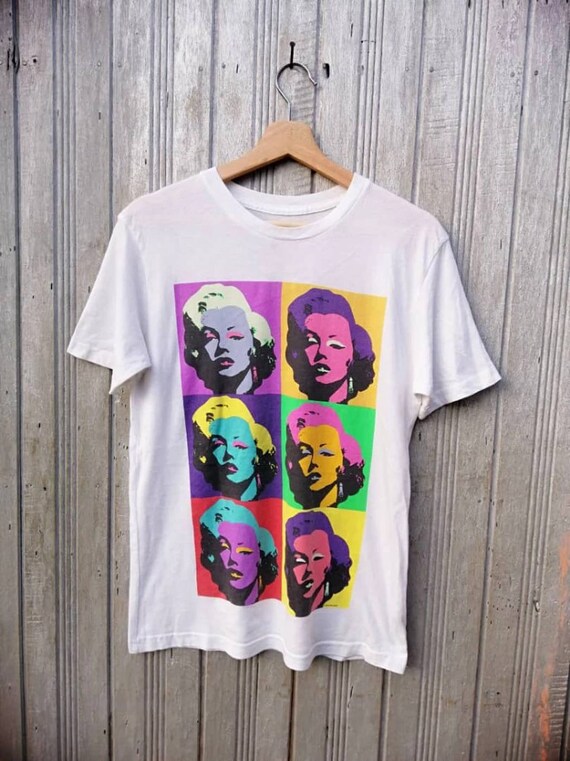 FREE SHIPPING!!! Vintage 80s marilyn monroe tshirt