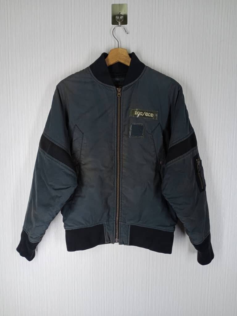 【HYSTERIC GLAMOUR】 Bomber jacket RARE !!! Vintage Hysteric Glamour Bomber Jacket Nice Design Size M