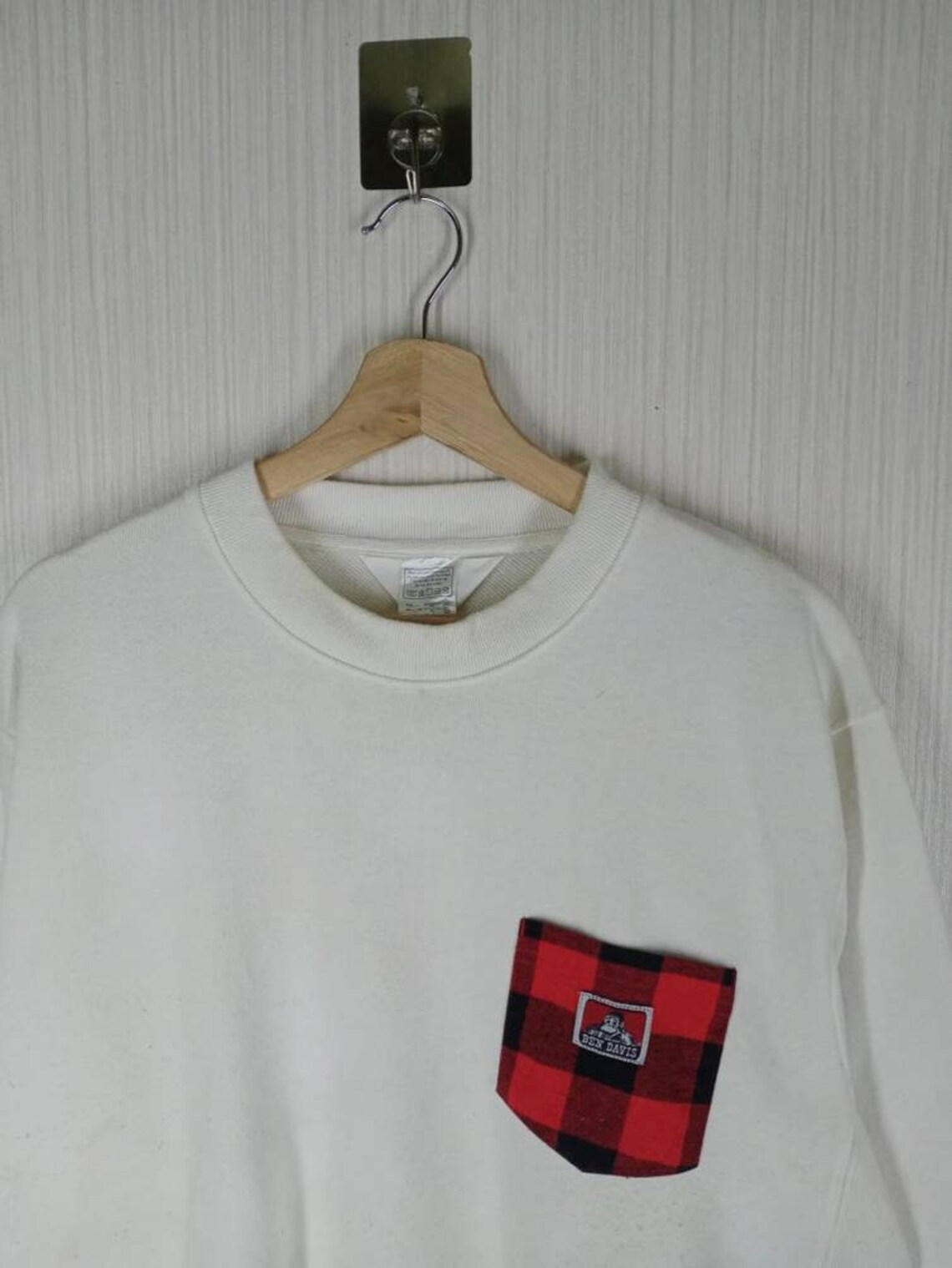 Rare Vintage Ben Davis Sweatshirt Single Pocket Size XL Etsy