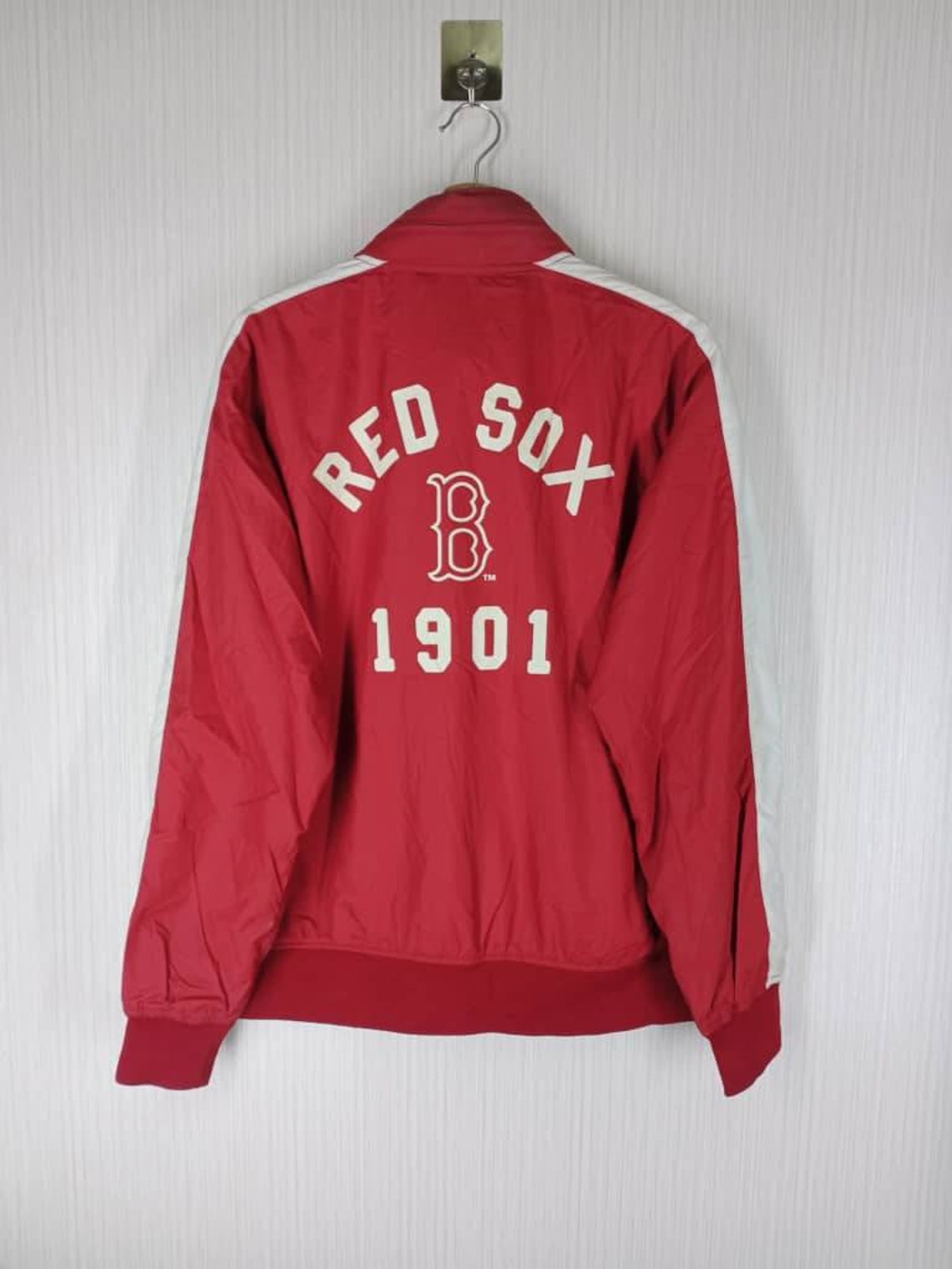 Rare Vintage MLB Boston Red Sox Jacket Size XL Etsy