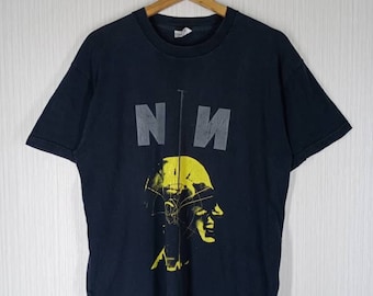 NINE INCH NAILS ART IS RESISTANCE Tシャツ Nine Inch Nails Shirt Art Is Resistance 2 side black T shirt