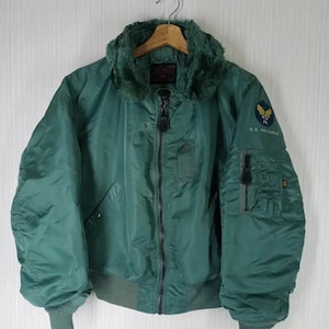 80s〜90s B-15D short flight jacket B15d Jacket - Etsy