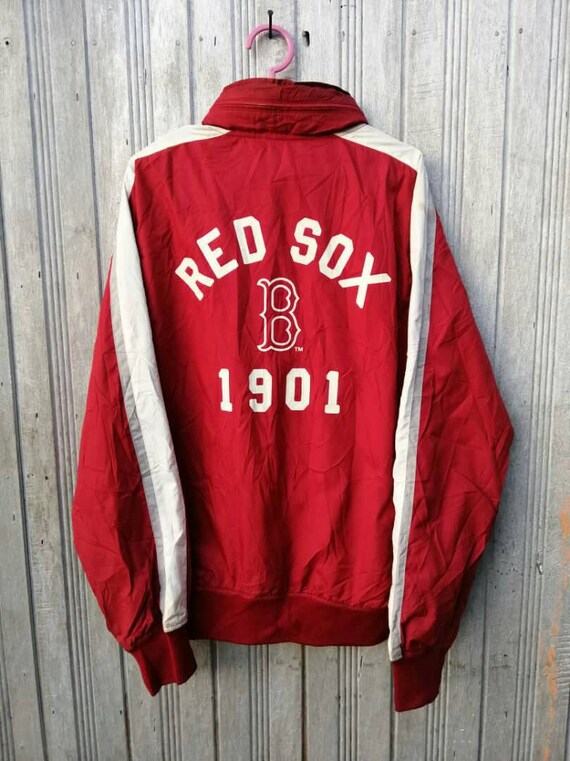 nike red sox windbreaker