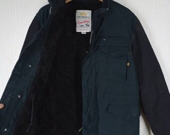 Rare!!! Vintage Alpha Industries X Lee Storm Rider Jacket Size XL
