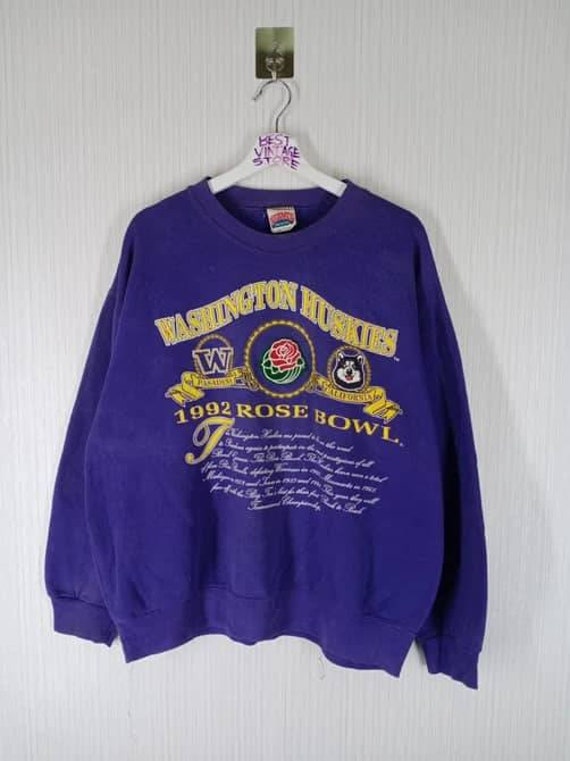 Rare Vintage 1992 Rose Bowl Washington Huskies Nutmeg Rare Vintage 1992 Rose Bowl Washington, How To Get Armpit Smell Out Of Shirts Without Washington