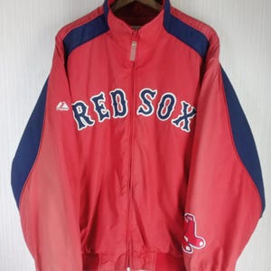 Rare!!! Vintage Boston Red Sox MLB Bomber Jacket Size L
