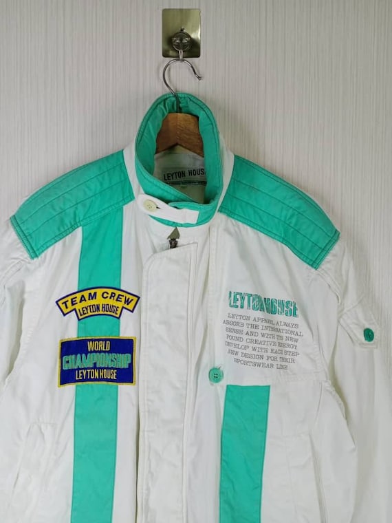 RARE!!! Vintage 90s Leyton House Racing Team Jacket Size L - Etsy